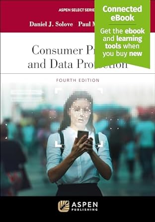 Consumer Privacy and Data Protection